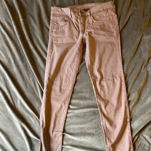 AE jeans. Pink in color. Size 6. Super stretch. Gentle used condition